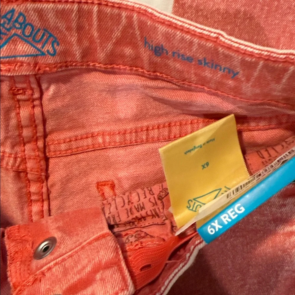 Aeropostale Coral High‎ Rise Women's Jeans